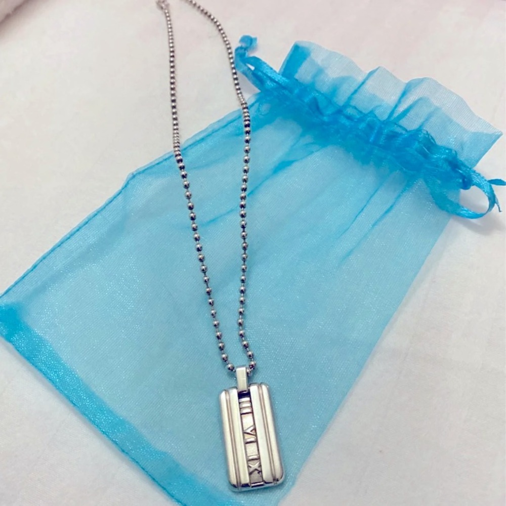 Tiffany Atlas Dog Tag Bead Chain